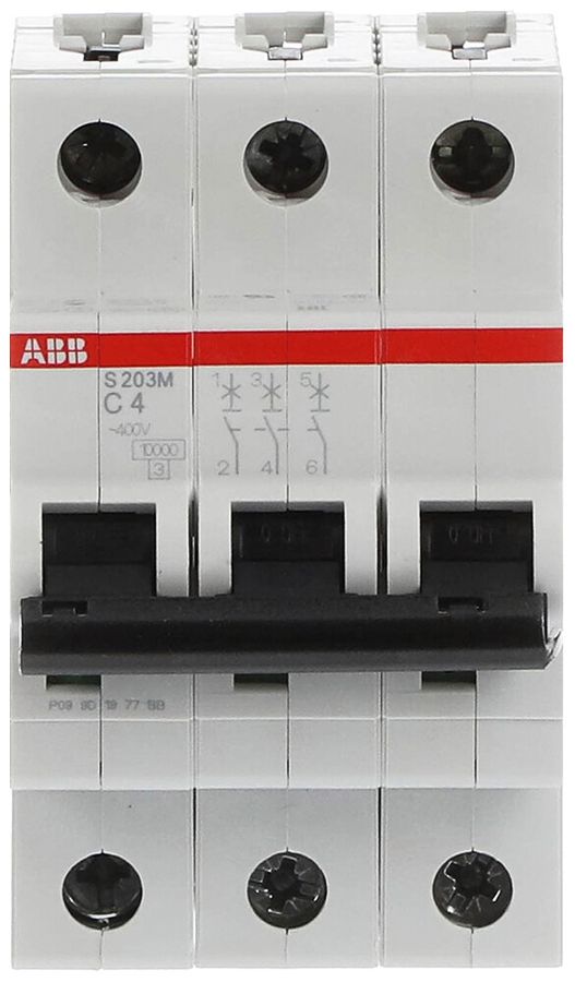Disgiuntore ABB S203M-C4 4A C 10kA