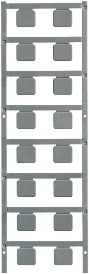 Gerätemarkierer Weidmüller MultiCard CC 15×17mm PA66 silber