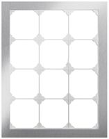 UP-Kopfzeile EDIZIO.liv prestige SNAPFIX® 4×3 214×274mm Edelstahl Cr