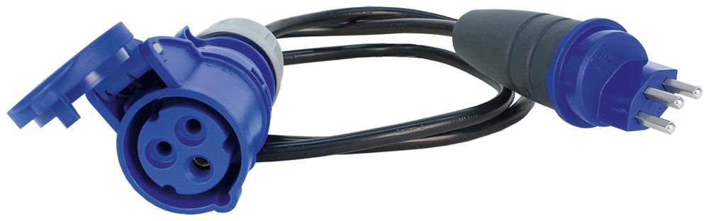 Cavo di prolunga Steffen Td 3×1.5mm² 1.5m T23/CEE16 per l'industria nero