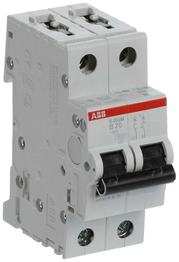 Leitungsschutzschalter ABB S202M-B20 20A B 10kA