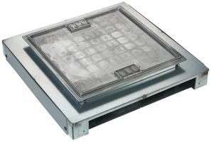 Anschlusskasten Woertz H=72…100 für Unterflurkanal 40×300mm