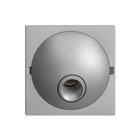 UP-Anschlussdose EDIZIOdue silver, ohne Klemmeneinsatz