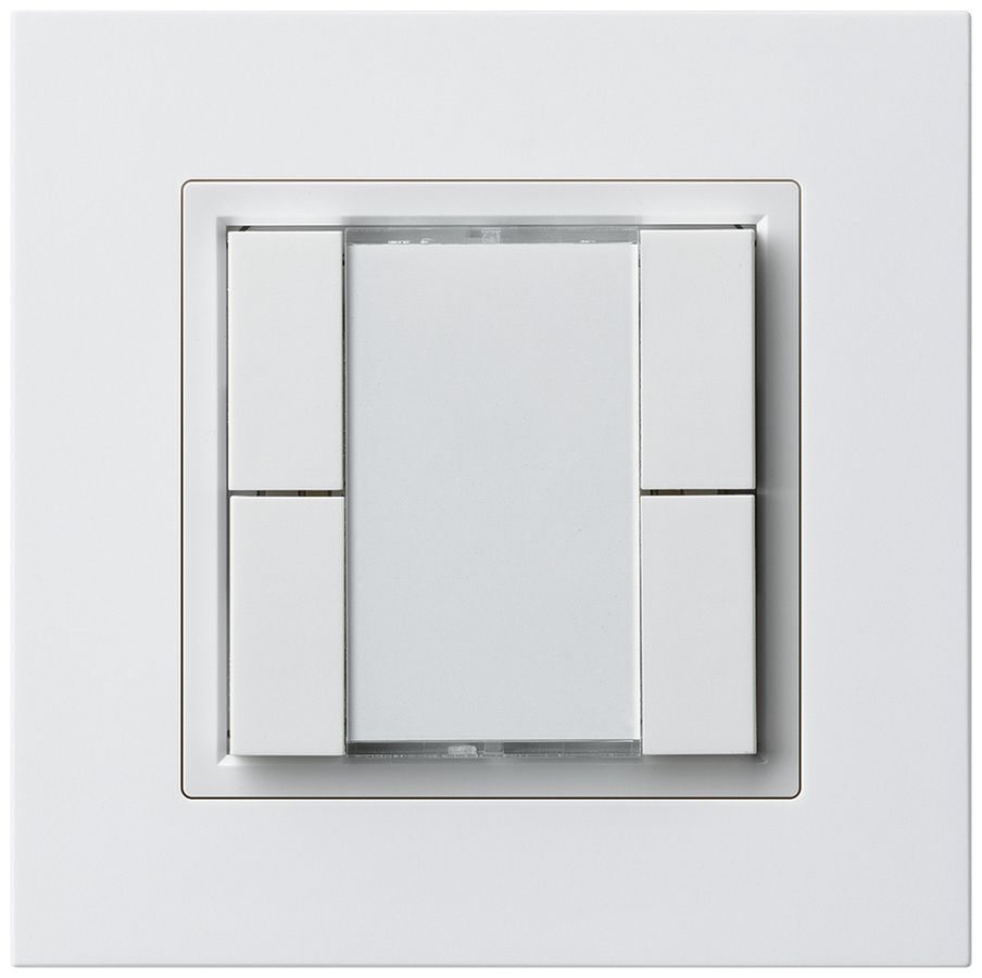 Poussoir multifonction AP kallysto.pro KNX RF 4× blanc