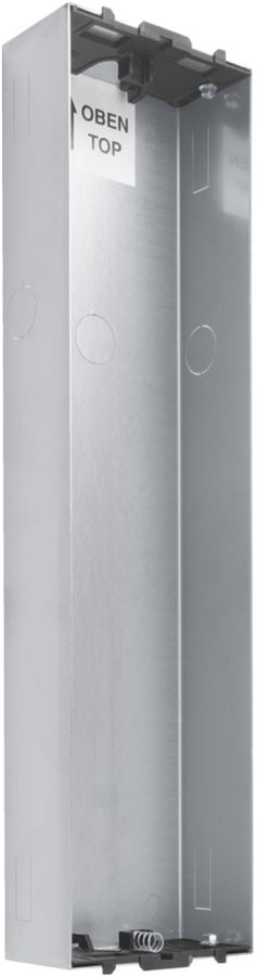 Boîtier ENC pour interphone Hager elcom.one 361.8×92×47mm acier fin