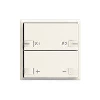 UP-Taster ZEP Universaldimmer Szene 1K/2T EDIZIOdue weiss