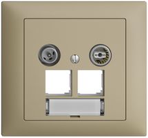 Presa multimedia INC EDIZIOdue FKE EASYNET 11dB, p.2×RJ45 S-One, sand