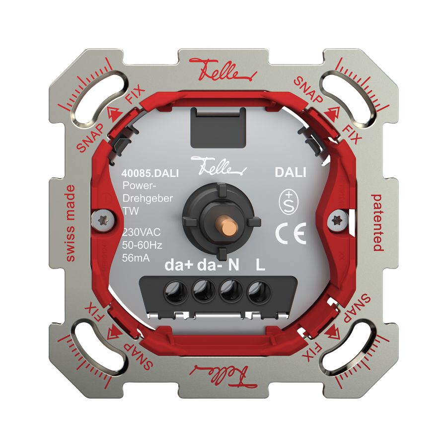 UP-Dimmer DALI Feller SNAPFIX® Tunable White 230VAC 50Hz DALI