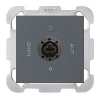 Interruttore rotativo INC 0-Hand-0-Aut. kallysto 2/1L antracite