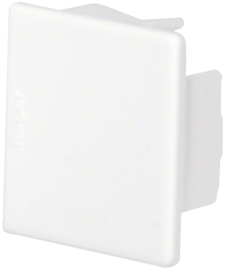 Embout de fermeture tehalit LF 30030, blanc trafic