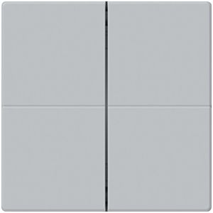 Knopf zu Funktaster Friends of Hue KAL, 4×, hellgrau