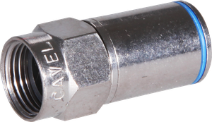 F-Kompressionsstecker zu DG113/TS61L, werkzeuglose Montage