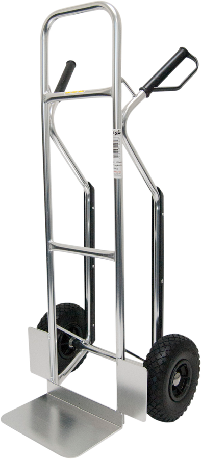 Sackkarre mit Treppenrutsche Alu PU 118×51×49cm