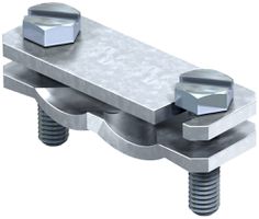 Diagonalklemme Bettermann 250A Stahl gebeizt