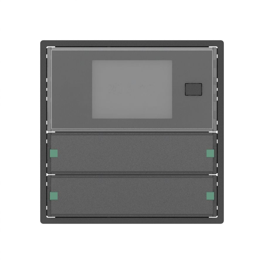 Thermostat d'ambiance SIDUS KNX RTR type E 2/4, anthracite