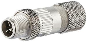 Stecker M12 Ethernet Kat.6A g. feldkonfektionierbar IP67
