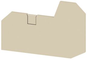 Abschlussplatte Weidmüller SLEP 3C 6mm² 2.2mm V0 beige