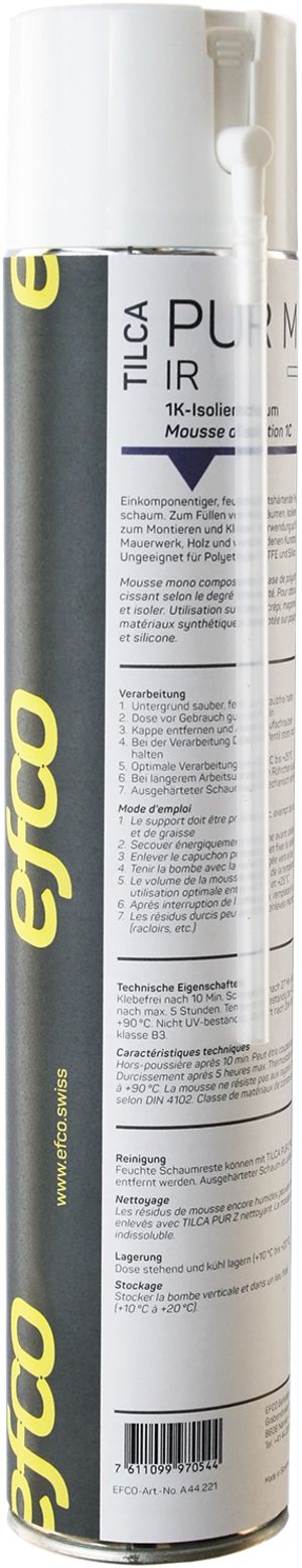 Montageschaum TILCA PUR, (BAG Xn, F+), mit Röhrchen