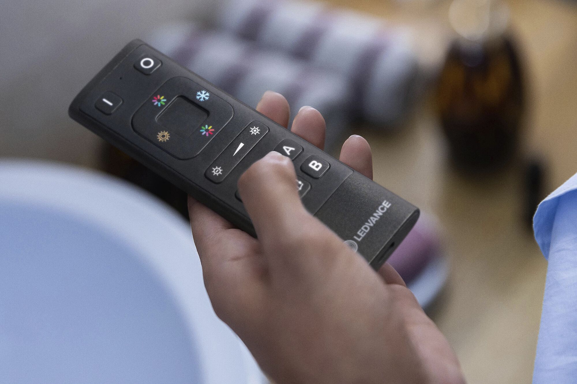 Télécommande LEDVANCE SMART+WIFI radio IP20 3.7V 120×39×12.4mm noir