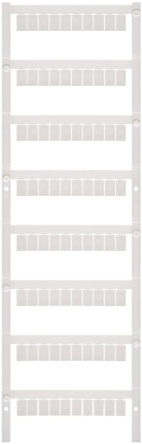 Klemmenmarkierer Weidmüller MultiFit 9×6mm Woertz PA66 weiss