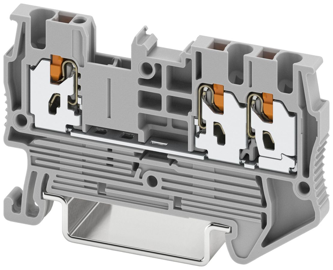 Borne de passage joignable PX XT 1.5-TWIN 1mm² 17.5A 500V 3×1 gr