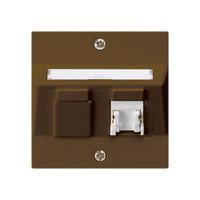 UP-Montage-Set kallysto A Kat.5e 1RJ45/u braun