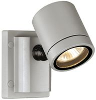 Wandleuchte SLV NEW MYRA WALL, GU10 50W IP55 silbergrau
