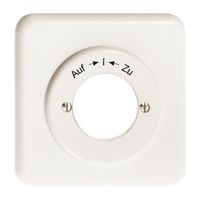 Kit frontale INC Auf-I-Zu bianco per cont.rot.imp.a chiave