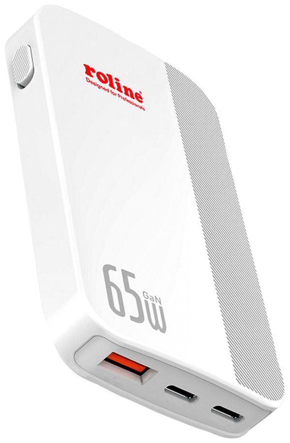 Alimentatore ROLINE 1×USB-A 2×USB-C 65W 5…20VDC 3250mA