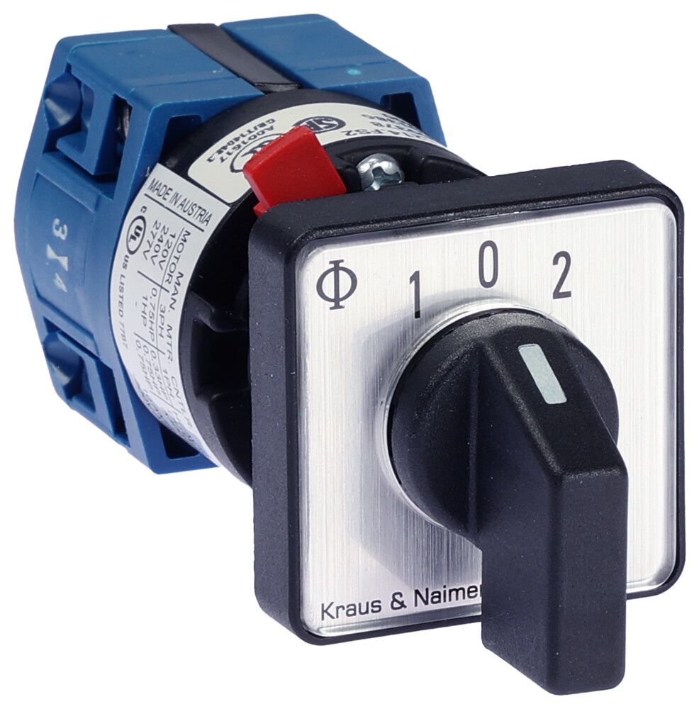Contact pivotant INC K&N CG4.A214.FS2, 10A/400V 1L 30×30mm "1-0-2"