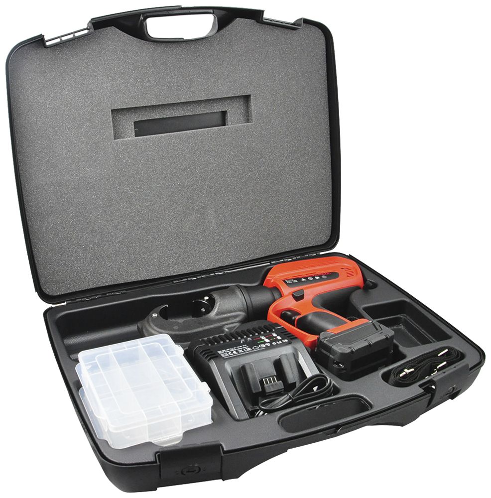 Outil de sertissage électro-hydraulique à accu Intercable AP130-C2, 400mm²