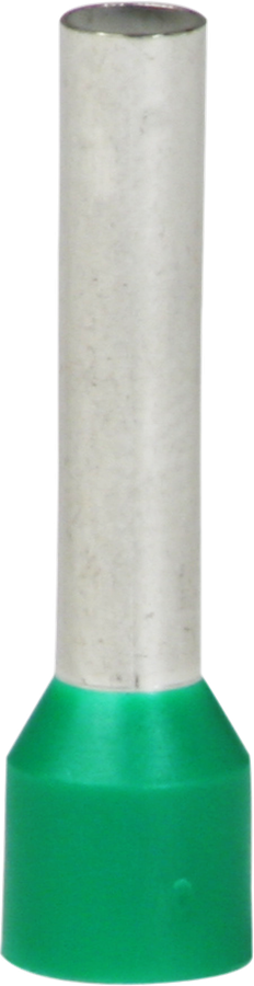 Embout de câble type B isolé 6mm²/18mm vert