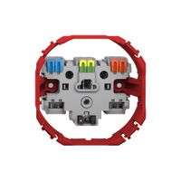 Steckdose Feller SNAPFIX® 1×T13 mit LED weiss