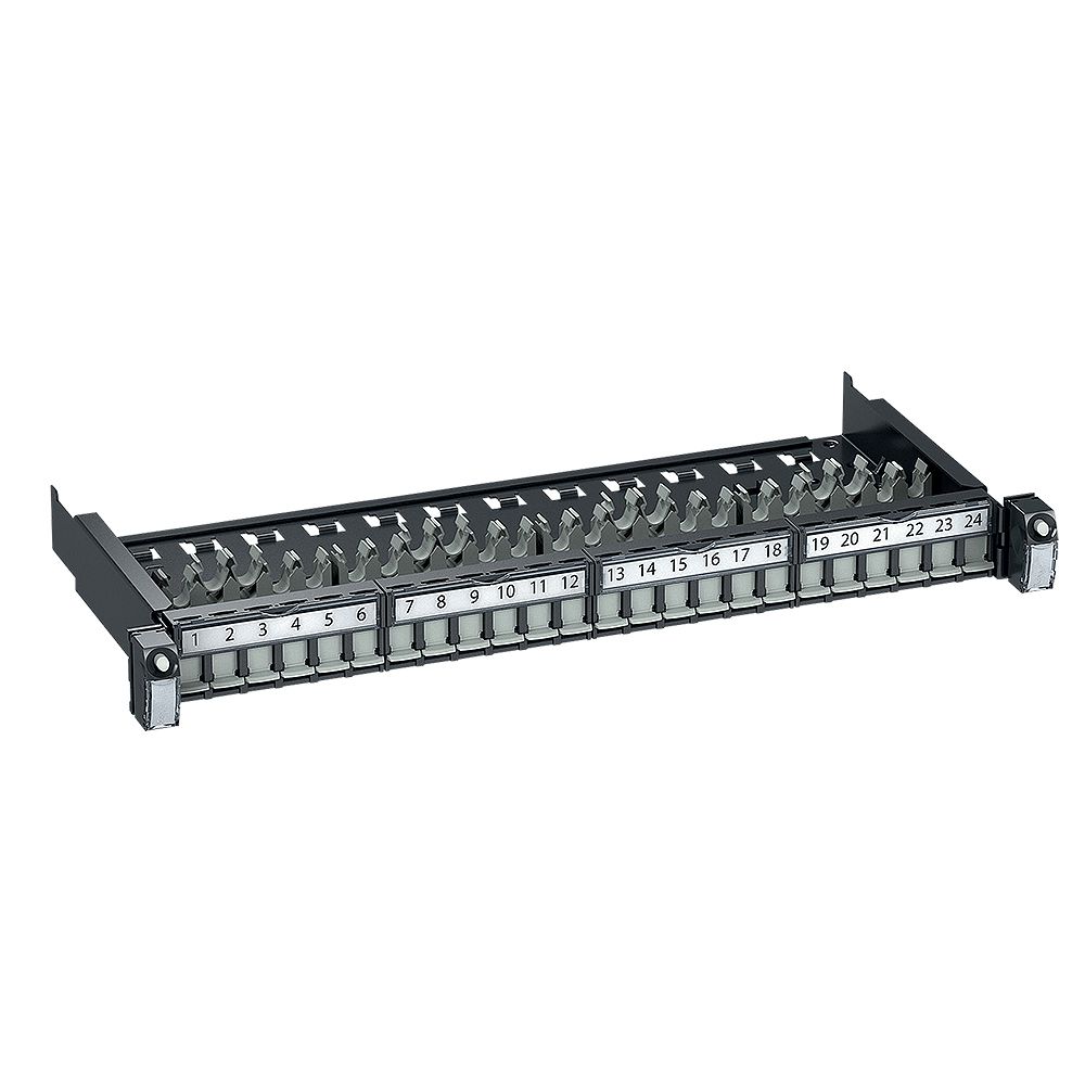Patchpanel EASYNET 19" 1HE 24-fach für S-One