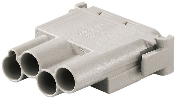 Stifteinsatz Weidmüller HDC CM 630V 25A 4L Crimpanschluss