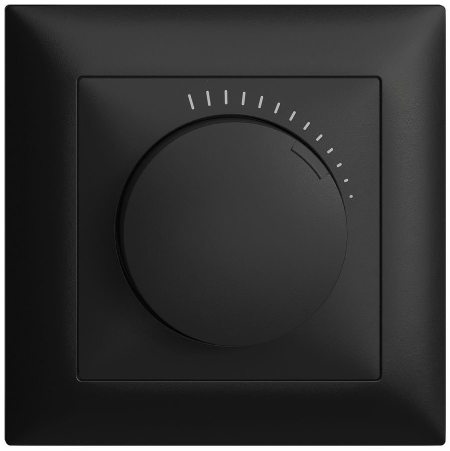 UP-Drehzahlsteller EDUE 230VAC, 1-phasig, 20…400VA, 88×88mm, schwarz