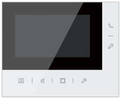 AP-Innenstation Video ABB Welcome Mit Video Bedienung Türöffner weiss