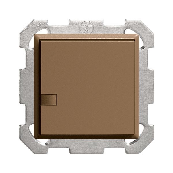 Variateur LED ENC EDIZIOdue ZEP FM sans LED 1×bouton 1×commande coffee