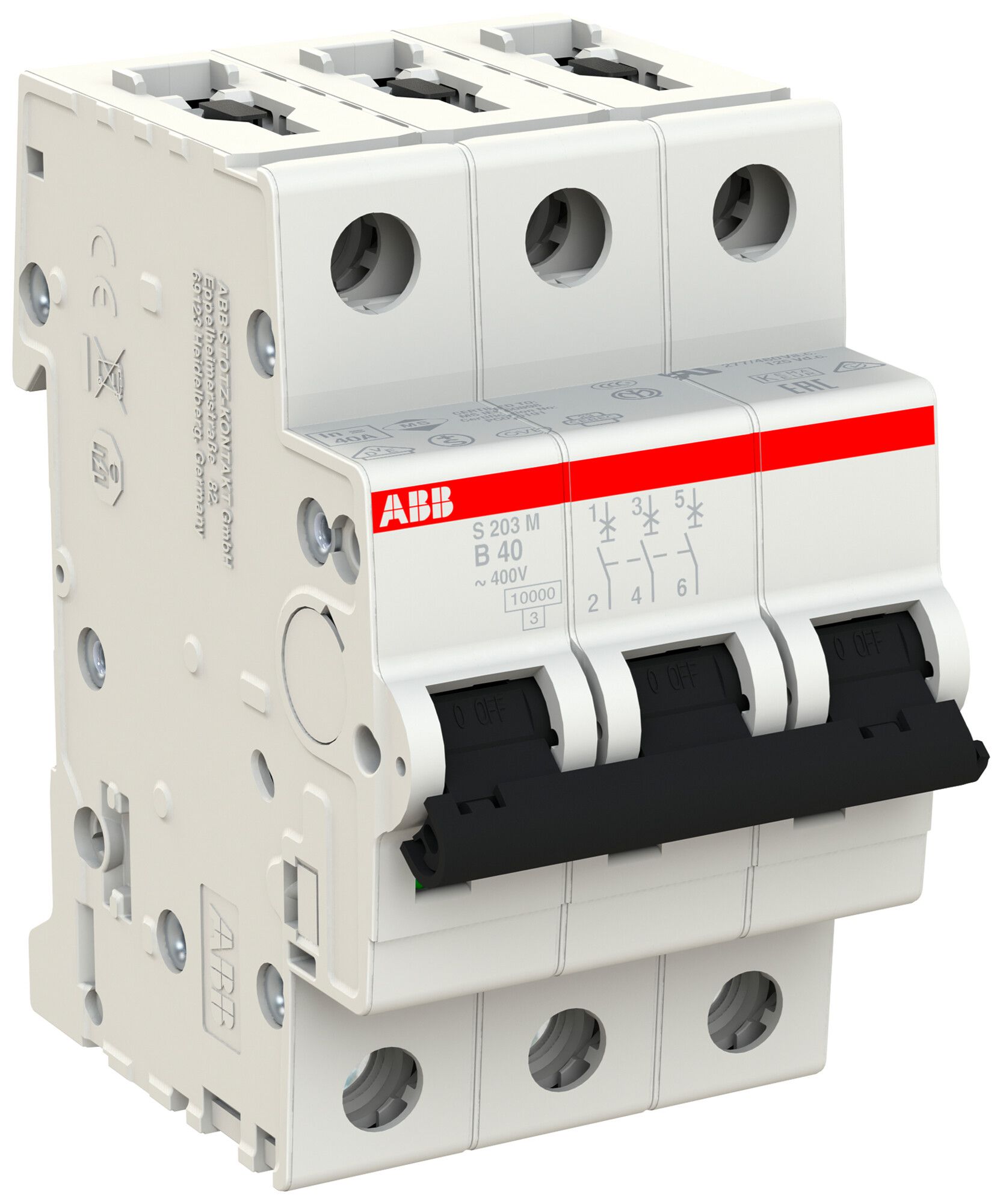 Leitungsschutzschalter ABB S203M-B40 40A B 10kA