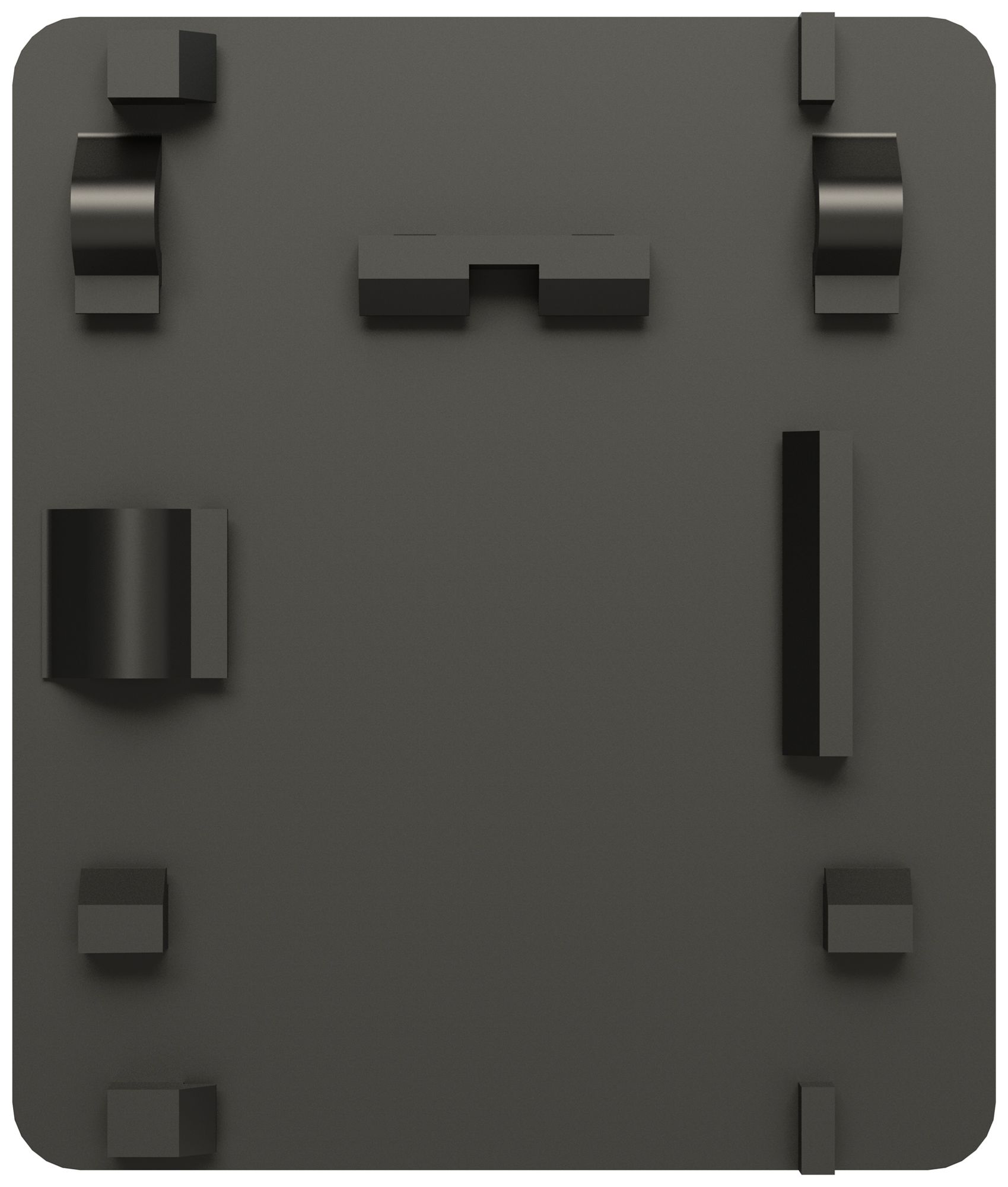 Hutschienen-Adapter ABB CT1M-4/5/6/7 DIN Rail Adapter Montagesatz