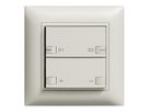 UP-Taster ZEP Universaldimmer Szene 1K/2T EDIZIOdue hellgrau