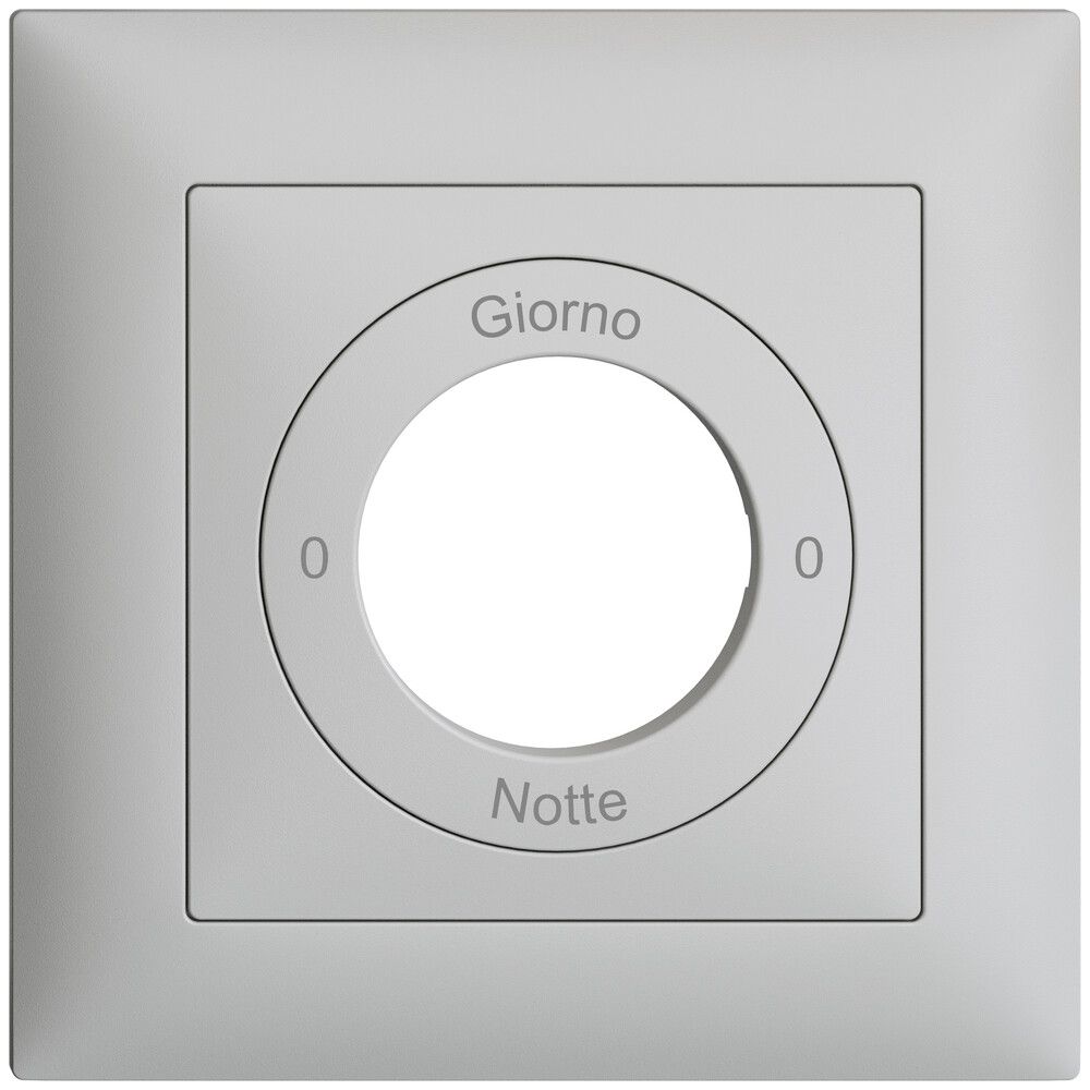 Kit frontal 0-Giorno-0-Notte EDIZIOdue 88×88mm gris clair