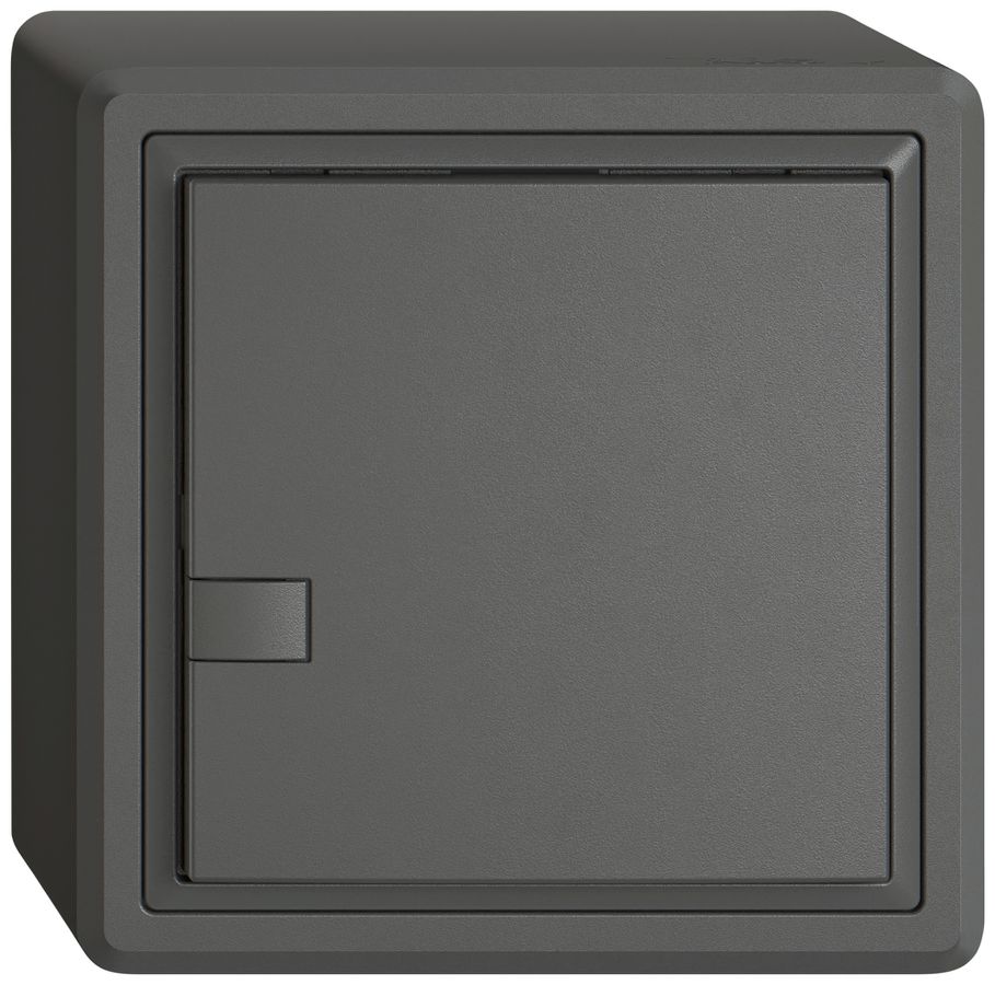 AP-Universaltaster EDIZIO.liv UNI SNAPFIX® 12…48V o.LED 1× 1-Tbed.dgu