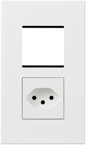 Combinazione INC ATO vuot+T13 bianco grd.I+I