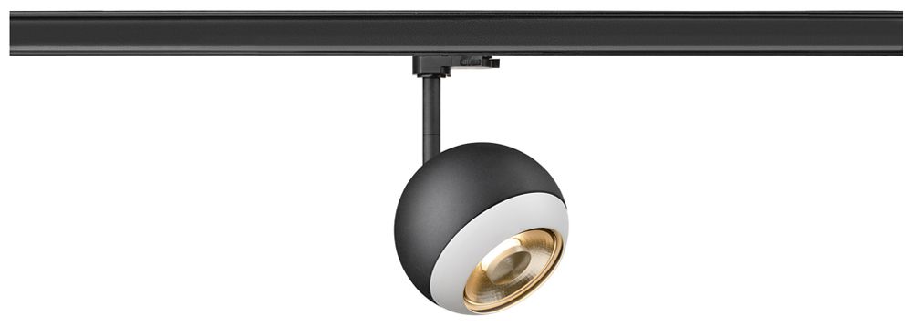 Spot SLV LIGHT EYE 150 GU10 1×13W REG AD3PH Ø150mm nero