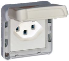Steckdose PLEXO Typ23 weiss