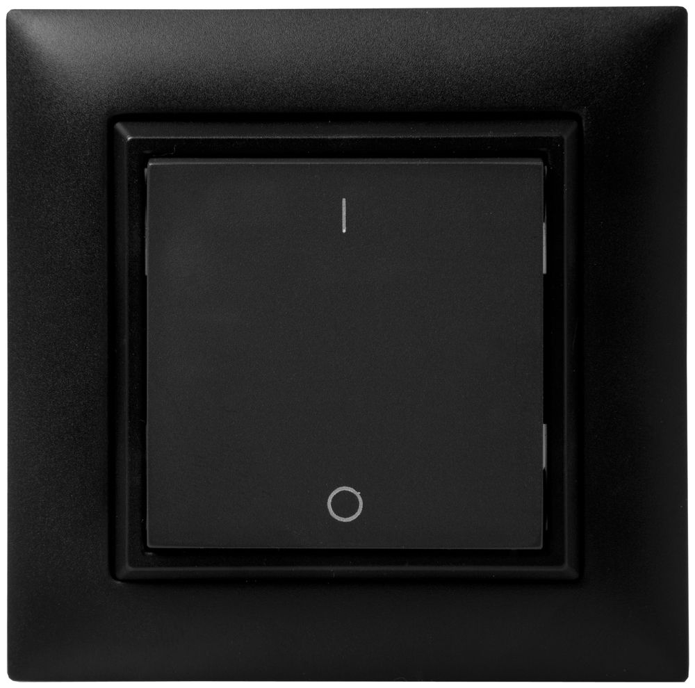 Pulsante RF AP ALADIN EnOcean EDIZIOdue, 1-volta, nero, I/0
