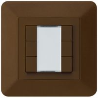 Tasto INC kallysto.trend KNX 6×s/e-link marrone
