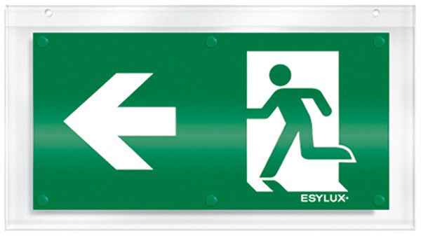 Piktogramm-Scheibe ESYLUX für SLX einseitig Pfeil links