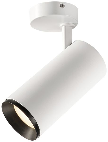 Spot LED SLV NUMINOS SPOT L DALI 28W 2430lm 3000K 24° Ø100×213mm blanc